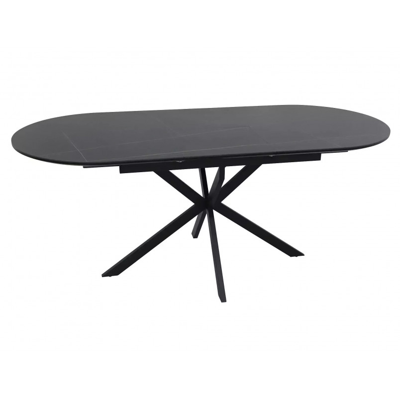 Stół rozkładany Signal Gaston: Elegancki design, ceramika, 140cm