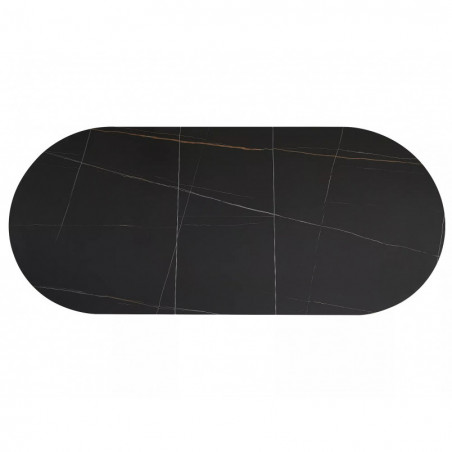 Stół rozkładany Signal Gaston: Elegancki design, ceramika, 140cm