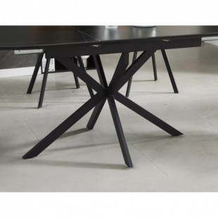 Stół rozkładany Signal Gaston: Elegancki design, ceramika, 140cm