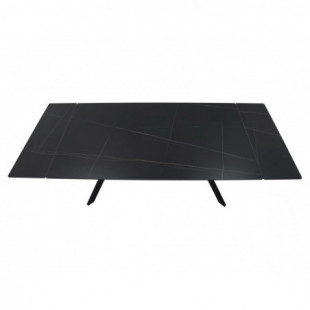 Stół rozkładany Imperia Signal | 160-220x90cm | Czarny Marmur
