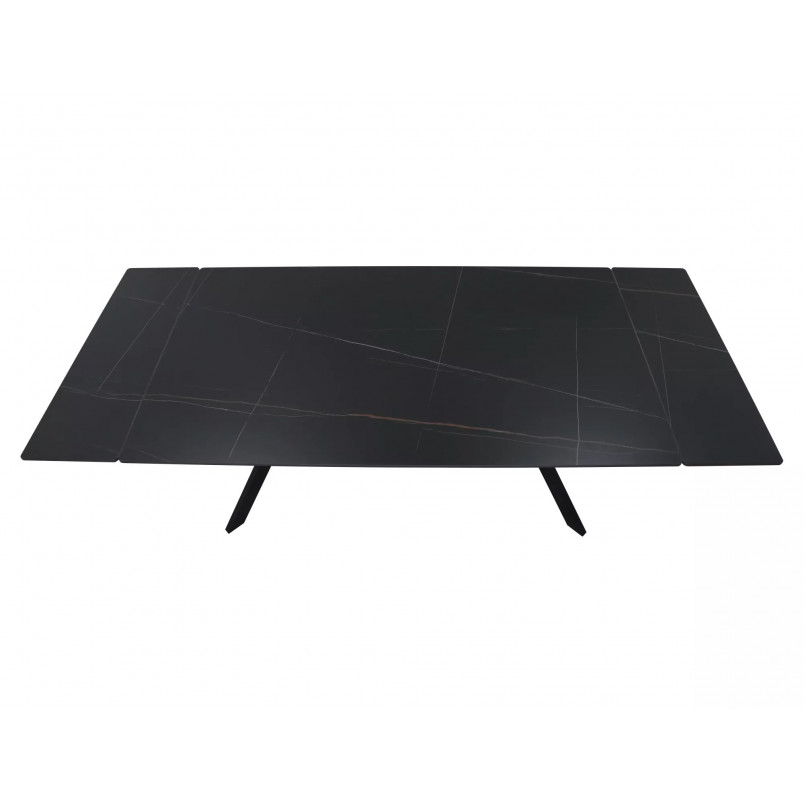 Stół rozkładany Imperia Signal | 160-220x90cm | Czarny Marmur
