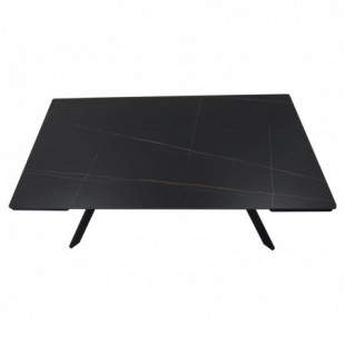 Stół rozkładany Imperia Signal | 160-220x90cm | Czarny Marmur