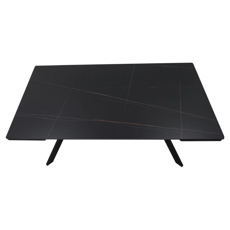 Stół rozkładany Imperia Signal | 160-220x90cm | Czarny Marmur