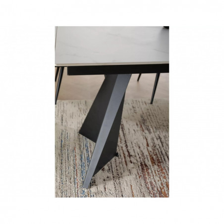 Stół rozkładany Laconi Signal | Ceramika, 160-220x90cm