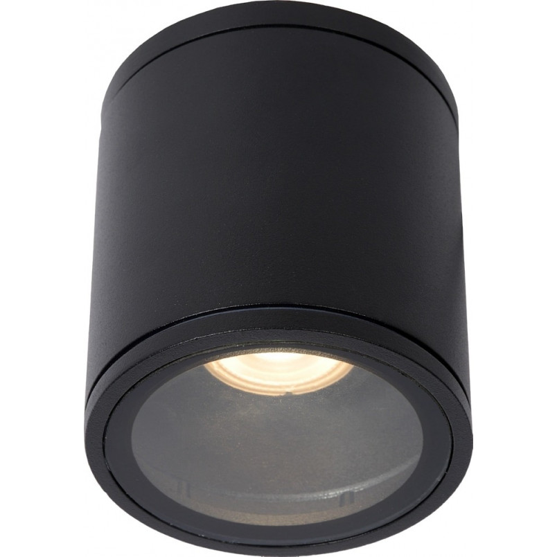 Plafon łazienkowy Aven Round 9cm czarny - Lucide
