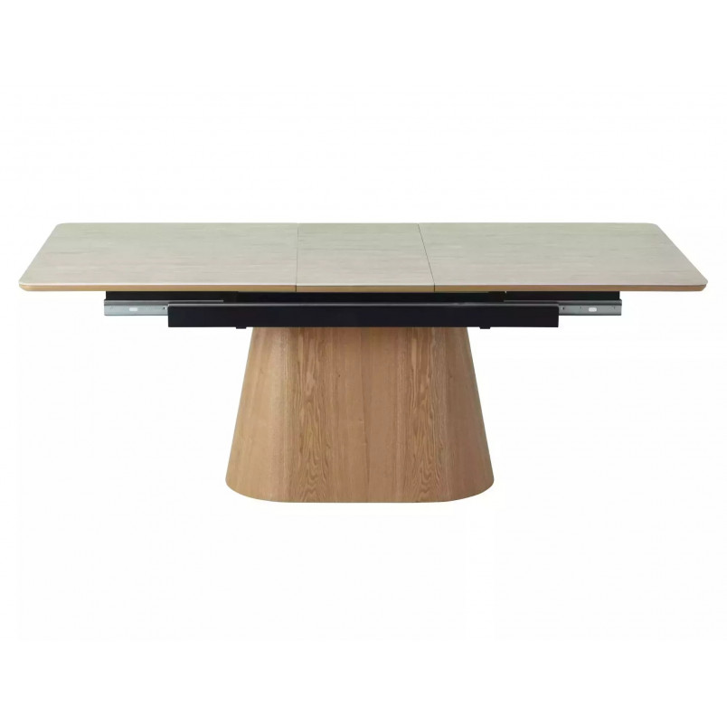 Stół rozkładany Monaco Signal | 160-200x90cm | Beż Travertine