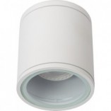 Plafon łazienkowy Aven Round - biały, metal - Lucide