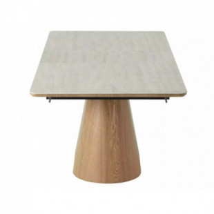 Stół rozkładany Monaco Signal | 160-200x90cm | Beż Travertine