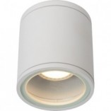 Plafon łazienkowy Aven Round - biały, metal - Lucide