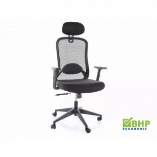 Fotel biurowy ergonomiczny Signal Q-050 czarny - Komfort i zdrowie