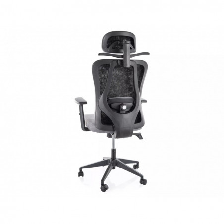 Fotel biurowy ergonomiczny Signal Q-080M czarny | Komfort i BHP