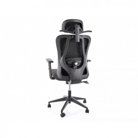 Fotel biurowy ergonomiczny Signal Q-080M czarny | Komfort i BHP