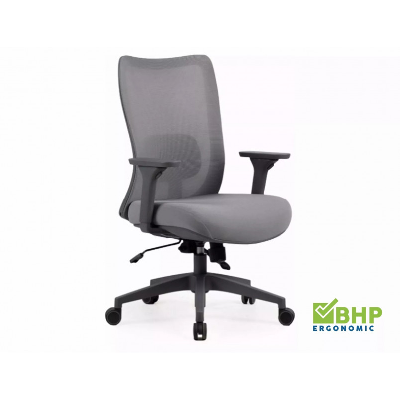 Fotel ergonomiczny Q-724 szary Signal - Komfort i ergonomia