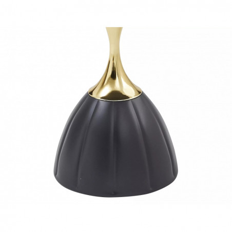 Stolik boczny Piana Signal | Czarno-złoty, 38cm