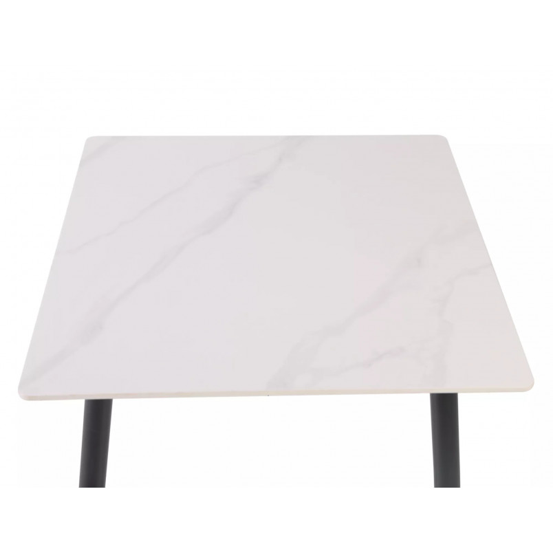 Stół nowoczesny Rion 80x80 Signal - Biały marmur | Kup teraz!