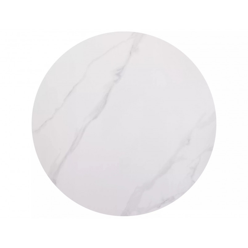 Stół okrągły Rion 90cm biały Signal | Elegancki design