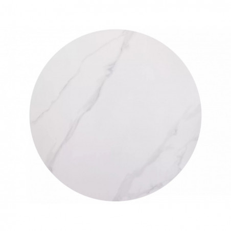 Stół okrągły Rion 90cm biały Signal | Elegancki design