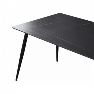 Stół ceramiczny Rion 160x90 czarny - Signal | Elegancki design