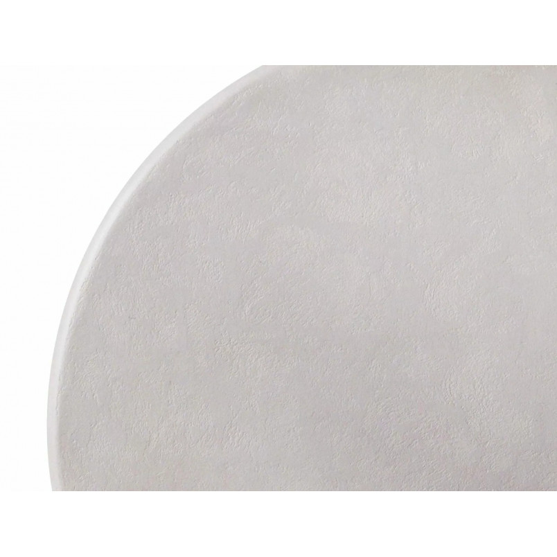 Stolik kawowy Signal Rosalia 80cm - Japandi, Mikrocement, Jasny Szary