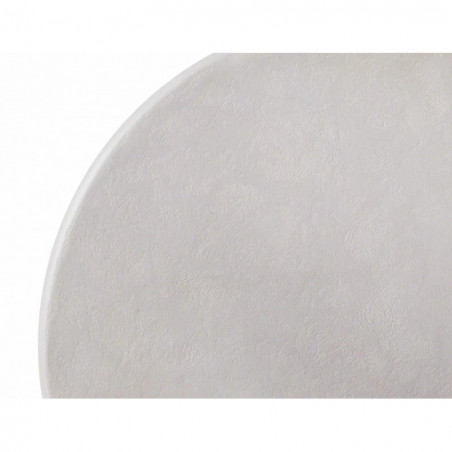 Stolik kawowy Signal Rosalia 80cm - Japandi, Mikrocement, Jasny Szary