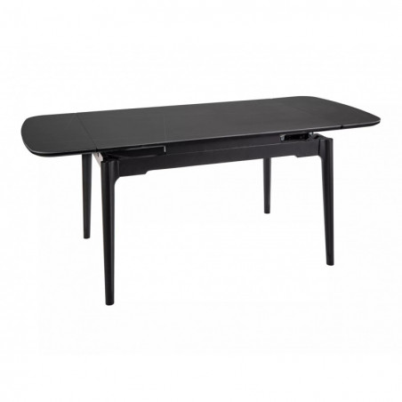 Stół rozkładany Signal Sento: Czarny marmur, 120-180x80cm - Kup Teraz!