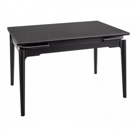 Stół rozkładany Signal Sento: Czarny marmur, 120-180x80cm - Kup Teraz!