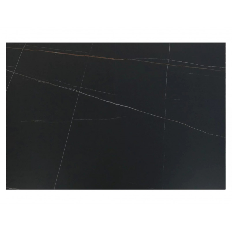 Stół rozkładany Signal Sento: Czarny marmur, 120-180x80cm - Kup Teraz!