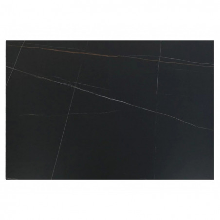 Stół rozkładany Signal Sento: Czarny marmur, 120-180x80cm - Kup Teraz!