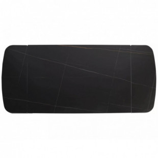 Stół rozkładany Signal Sento: Czarny marmur, 120-180x80cm - Kup Teraz!