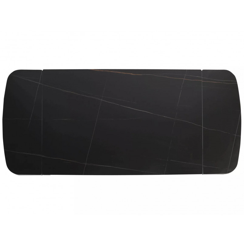 Stół rozkładany Signal Sento: Czarny marmur, 120-180x80cm - Kup Teraz!