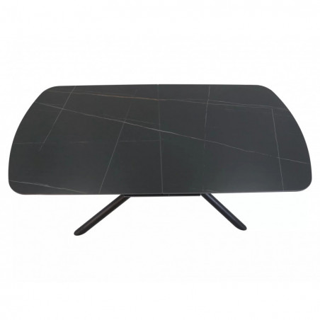 Stół rozkładany Signal Vector: Elegancki design, ceramika, 160-200x90cm