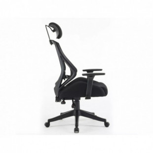 Fotel biurowy Signal Q-406 M - Ergonomiczny, Czarny