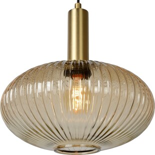 Lampa Wisząca Lucide Maloto - Bursztynowy Styl Retro | Sklep Lamp