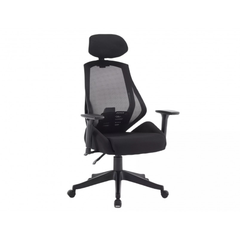 Fotel biurowy Signal Q-406 M - Ergonomiczny, Czarny