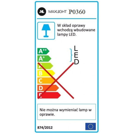 Lampa wisząca LED Organic MaxLight | Nowoczesny design