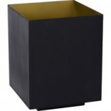 Lampa stołowa Suzy Square czarna | Minimalistyczny design Lucide