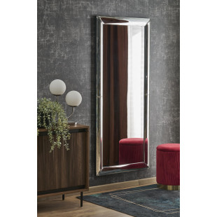 Lustro Glamour Abisso Halmar | 162x72cm | Srebrne