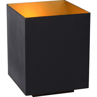 Lampa stołowa Suzy Square czarna | Minimalistyczny design Lucide