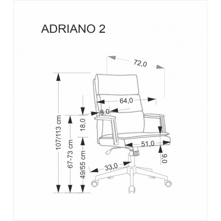Fotel gabinetowy Adriano Halmar - Komfort i styl w Twoim biurze