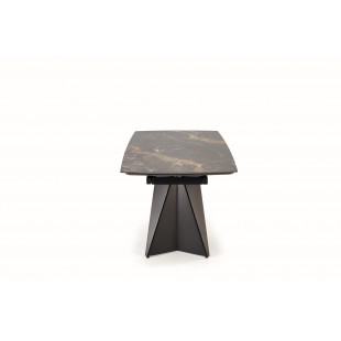 Stół rozkładany Armani Halmar | Nowoczesny design, czarny marmur