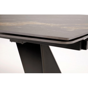 Stół rozkładany Armani Halmar | Nowoczesny design, czarny marmur