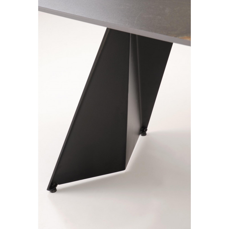 Stół rozkładany Armani Halmar | Nowoczesny design, czarny marmur