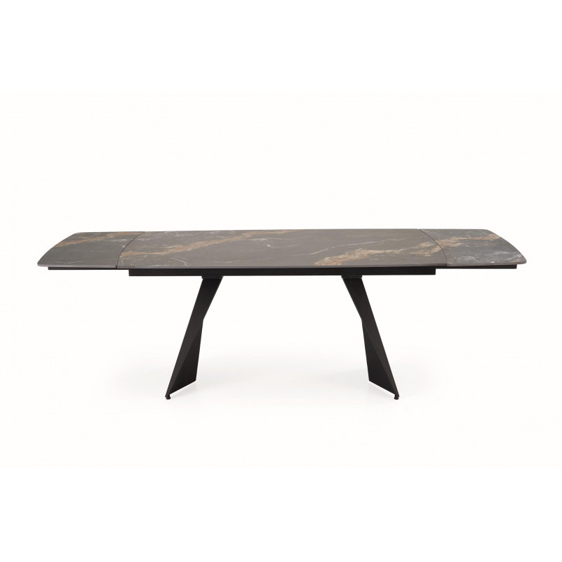 Stół rozkładany Armani Halmar | Nowoczesny design, czarny marmur