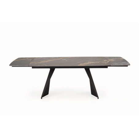 Stół rozkładany Armani Halmar | Nowoczesny design, czarny marmur