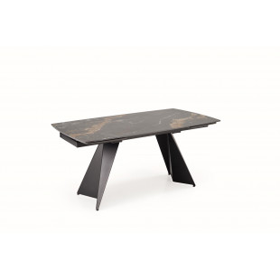 Stół rozkładany Armani Halmar | Nowoczesny design, czarny marmur