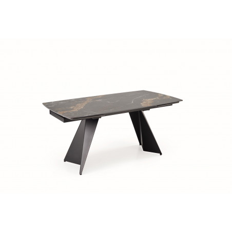 Stół rozkładany Armani Halmar | Nowoczesny design, czarny marmur