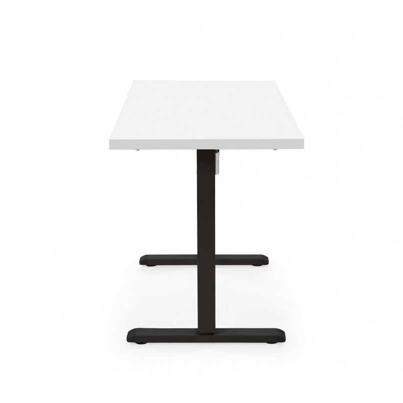 Biurko elektryczne Halmar B54 - 120x60cm | Biały/Czarny