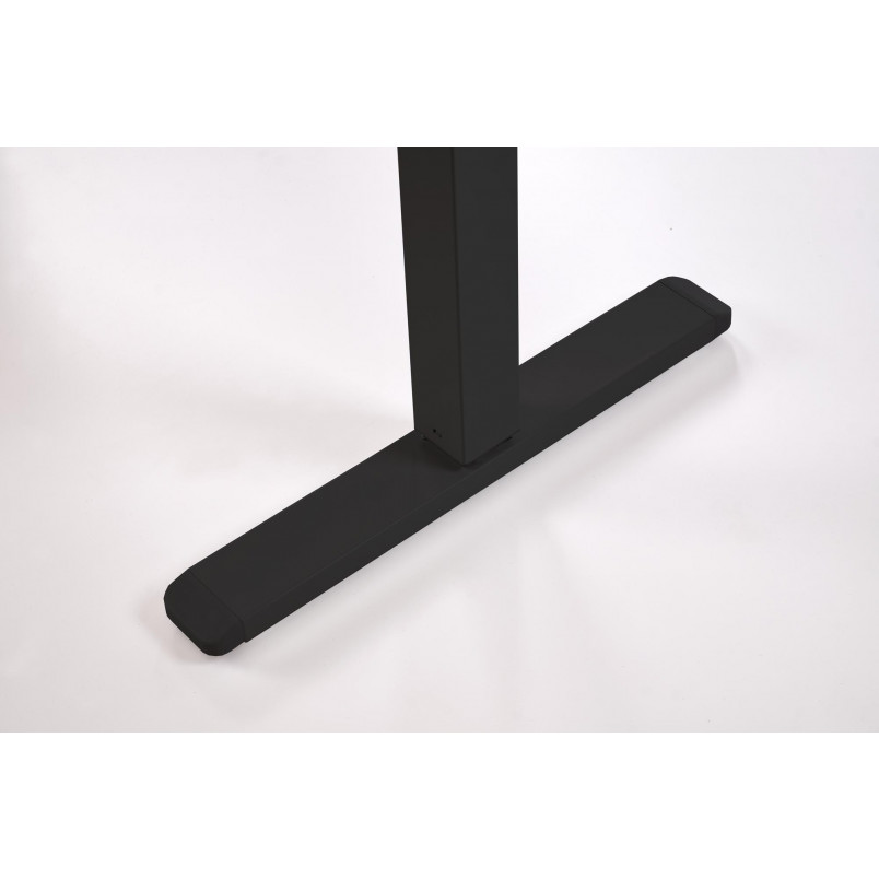 Biurko elektryczne Halmar B54 - 120x60cm | Biały/Czarny