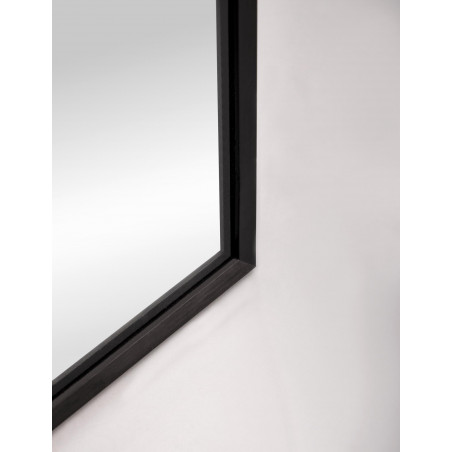 Lustro ścienne Curio czarne Halmar | 120x60cm