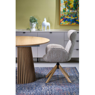 Stół rozkładany Fargo Halmar | Okrągły, 120-210cm, Okleina